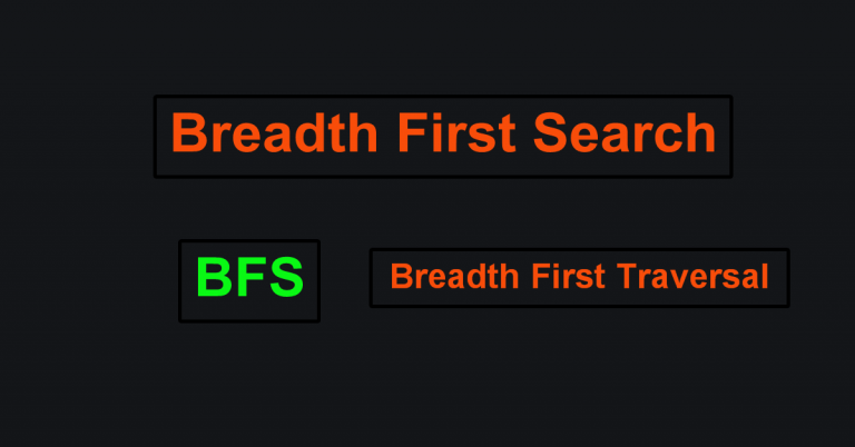 Breadth First Search (BFS) Graph Traversal | BFS Example