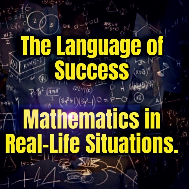 Real Life Applications Of Mathematics