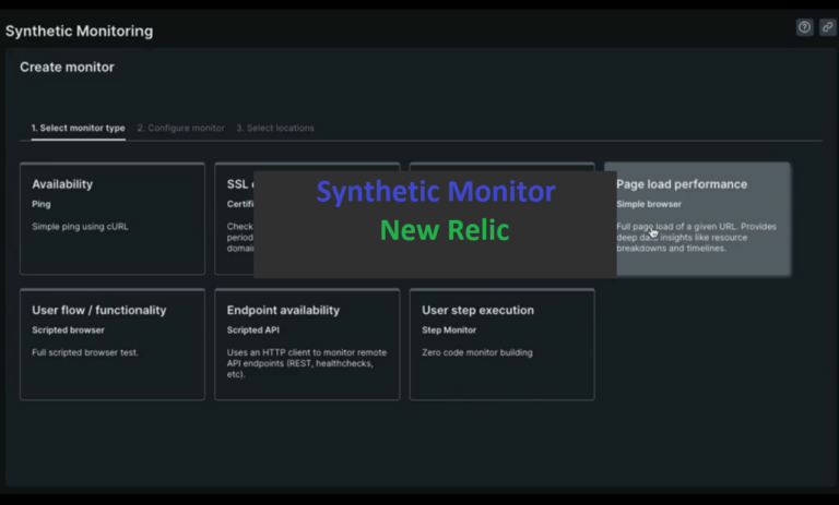 How to get Synthetics Monitoring to work in New Relic